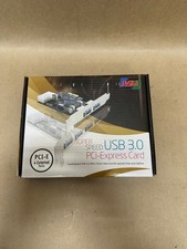 SYBA SD-PEX20133 Super Speed USB3.0 PCI-Express Card *NEW FACTORY SEALED* picture