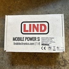 LIND ELECTRONICS INC., AUTO POWER ADAPTER ,LI-N1DC30HW, 2303,  NEW SEALED BOX picture