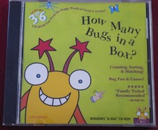Video Game PC How Many Bugs in a Box ages 3-6 MAC NEW SEALED Jewel picture