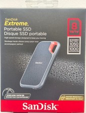 SanDisk Extreme Portable SSD 8TB USB 3.2 Gen-2 Type-C Unopened picture