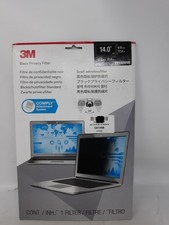 3M PF140W9B Black Privacy Filter for 14.0