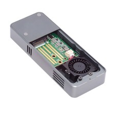 USB4 Type-C 40Gbps to PCI-E NVME NGFF M-Key SSD Enclosure ASM2464 Chipset picture