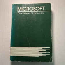 Microsoft MS-DOS Programmer’s Reference 1986 Vintage Computer Manual picture