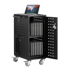 VEVOR Charging Cart Mobile Locking Charging Cart 16 Devices for Laptop & Tablet picture