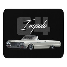 1964 Chevy Impala 2 Door Convertible Lowrider Classic Car Mouse pad picture