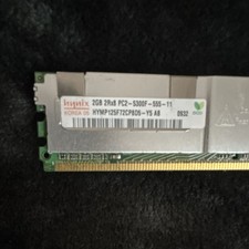 Hynix 2GB DDR2 FB-DIMM PC2-5300F ECC Fully Buffered HYMP125F72CP8D5-Y5 AB picture