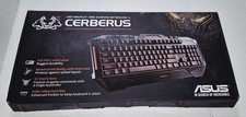 ASUS CERBERUS LED Backlit USB Gaming Keyboard 90YH00R1-B2UA00 OPEN BOX picture