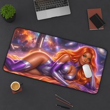 DC Comics Mouse Pad, Starfire Desk Mat, Gamer Gift XXL picture