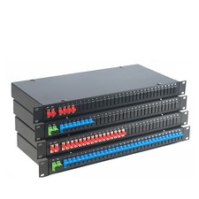 2x2/4/8/16/32 Rackmount PLC SC/FC UPC 19inch Fibre Optic Splitter Optic Splitter picture