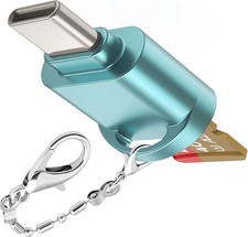 USB C Micro SD Reader - Lightweight Keychain Card Reader for Easy File Sharing picture