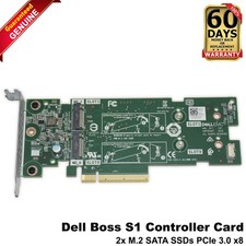 Lot of 2 Dell 61F54 PCIe BOSS 2x M.2 Boot SSD Adapter Card PowerEdge Server picture