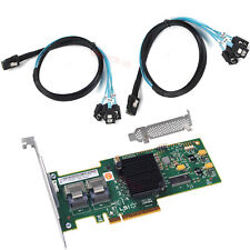 LSI 6Gbps 9240-8i FW:P20 IT Mode ZFS FreeNAS unRAID + 2*SFF-8087 SATA Cable US picture
