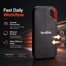 2TB 4TB 8T Portable SSD Type-C External Hard Drive High Speed USB 3.1 Laptop picture