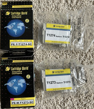 Cartridge World Compatible Ink Cartridges for Epson T1274 T1273 T1272 CMY Inkjet picture
