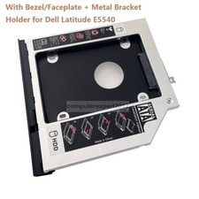 Bezel Cover 2nd Hard Drive HDD SSD Optical Frame Caddy for Dell Latitude E5540 picture