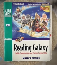 Reading Galaxy Broderbund Active Mind User’s Guide + Troubleshooting Manual Read picture