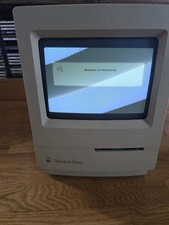 Macintosh Classic M1420 Apple Computer 1990 Vintage Powers On picture
