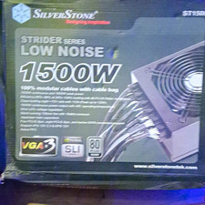SilverStone Strider ST1500 1500W Modular ATX Power Supply, Black 100-240V picture