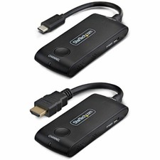 StarTech 4KUSBCWIRELESS65FT USB-C to HDMI Extender 65ft 4K 60Hz picture