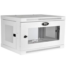 Tripp Lite 19 Inch 6U Wall Mountable Rack Enclosure Server Cabinet - White picture
