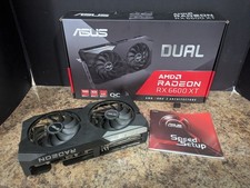 ASUS Dual Radeon RX 6600 XT OC 8GB GDDR6 Graphics Card Tested Working w/ Box picture