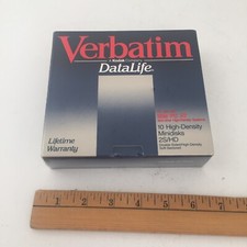 Verbatim DataLife Double Sided Density MiniDisks 10 Pack 2S 2D MD2 NOS USA picture