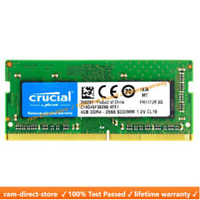 CRUCIAL 4GB DDR4 2666 PC4-21300 Laptop 260-Pin SODIMM Notebook Memory RAM 4G picture