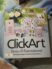 Clickart Parties & Entertainment by Broderbund PC CD picture