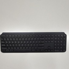 Logitech MX Keys Slim Wireless Keyboard Black English QWERTY, Multimedia picture