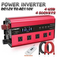 LVYUAN DX-GAX3000W 3000 Watts 6000 Watts Modified Sine Wave Power Inverter DC picture