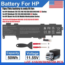 ✅LOT SS03XL Battery For HP EliteBook 840 G5 G6 735 740 745 830 836 846 G5 G6 picture