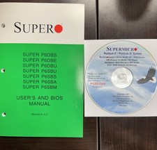 Supermicro P6DBS/P6DBE/P6DBU/P6SBU/P6SBS User & BIOS Manual + CD picture