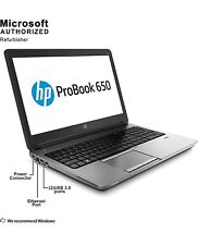 HP ProBook 650 G1  15.6” 4800MQ i7 2.7GHz 16GB RAM 1TB HDD 1080P Windows 11 Pro picture