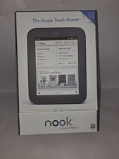 Barnes & Noble Nook Simple Touch 2GB, Wi-Fi, 6in eBook Reader - Black picture