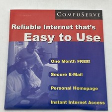 SEALED 1997 CompuServe Internet Software CD-ROM With Personalizable Home Page picture