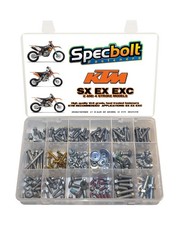 250pc Specbolt Brand Bolt Kit for Maintenance & Upkeep for: KTM SX SX-F EXC E... picture