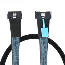 PCIe MCIO 8X to LP SlimSAS Low Profile SFF-8654 74Pin High Speed Cable picture