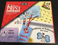 Vintage Disney 101 Dalmatians Print Studio PC 1997 picture