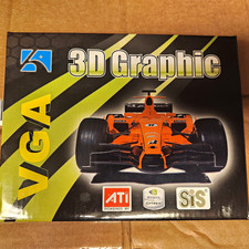 SiS ATI Radeon XL 8MB PCI VGA Graphics Card D-Sub VGA BIOS (8M Model) picture