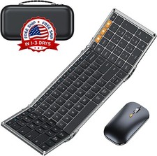 Teclado Bluetooth Plegable,Teclado Inalambrico Plegable para Android Windows iOS picture