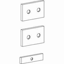 Ergotron Track Mount Bracket Kit, Interface for CPU Holders picture