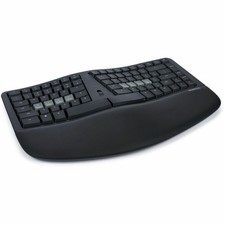 KINESIS mWave Wireless Ergonomic Mechanical Keyboard, Programmable, Backlit picture