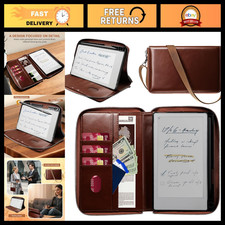 Premium Leather Folio Case for Remarkable Paper Pro 7.3