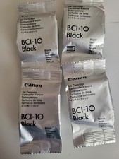 4 x Genuine Canon BCI-10 Color Ink Cartridge in Factory sealed bag picture