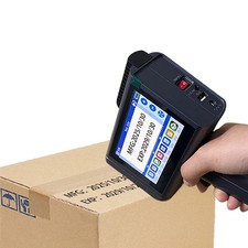 Portable Handheld 12.7MM TIJ Inkjet Coder for Date Barcode QR Code Label picture