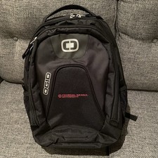 Black OGIO Juggernaut Pack laptop backpack , Federal mogul Embroidered picture