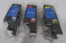 High Quality / CYAN / YELLOW/ MAGENTA / Toner for DELL CD1250 3 Pk TF picture
