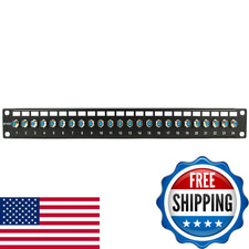 Networx Coaxial Patch Panels 24 Port F-Connector 3Ghz picture