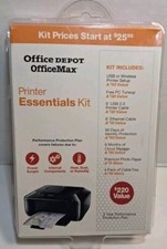Office Depot OfficeMax Printer Essentials Kit New In Box Office Max New Sealed  picture