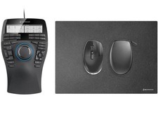 3Dconnexion SpaceMouse Enterprise Kit 2 mouse Office Ambidextrous RF Wireless picture